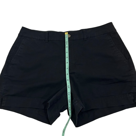 Old Navy Size 10 Black Jack Black High Rise Everyday Shorts - Picture 10 of 14